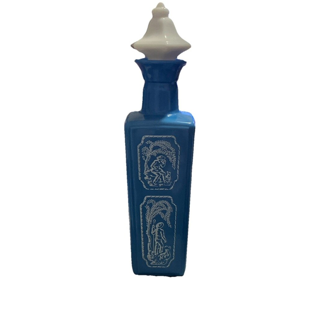Vintage Jim Beam Whiskey Decanter 'Collector's Whiskey 1965 Shepherd and Dog